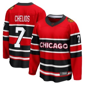 Youth Chicago Blackhawks Chris Chelios Fanatics Branded Breakaway Special Edition 2.0 Jersey - Red