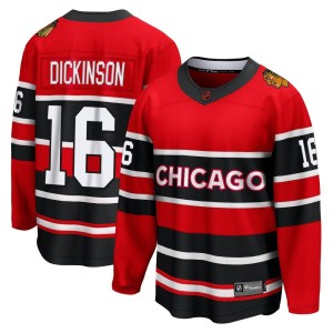 Youth Chicago Blackhawks Jason Dickinson Fanatics Branded Breakaway Special Edition 2.0 Jersey - Red