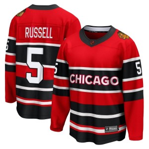 Youth Chicago Blackhawks Phil Russell Fanatics Branded Breakaway Special Edition 2.0 Jersey - Red