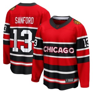 Youth Chicago Blackhawks Zach Sanford Fanatics Branded Breakaway Special Edition 2.0 Jersey - Red