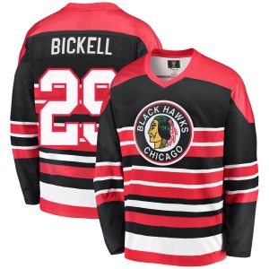 Men's Chicago Blackhawks Bryan Bickell Fanatics Branded Premier Breakaway Heritage Jersey - Red/Black
