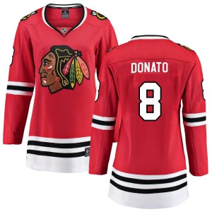 Women's Chicago Blackhawks Ryan Donato Fanatics Branded Breakaway Home Jersey - Red