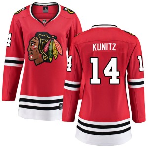 Women's Chicago Blackhawks Chris Kunitz Fanatics Branded Breakaway Home Jersey - Red
