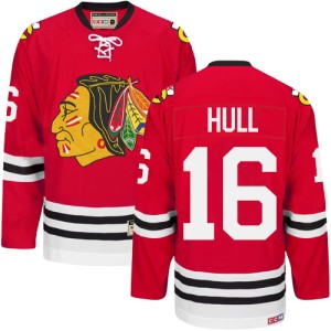 Men's Chicago Blackhawks Bobby Hull CCM Authentic New Throwback Jersey - Red