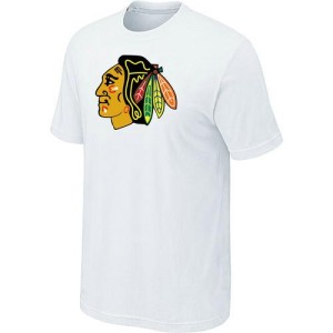 Men's Chicago Blackhawks Big & Tall Logo T-Shirt - - White
