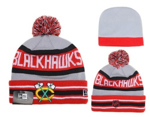 Men's Chicago Blackhawks Stitched Knit Beanies Hats 023 -