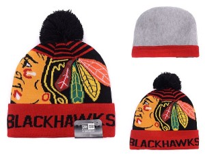 Men's Chicago Blackhawks Stitched Knit Beanies Hats 025 -