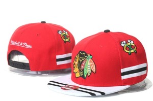 Men's Chicago Blackhawks Stitched Snapback Hats 005 -