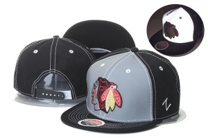 Men's Chicago Blackhawks Stitched Snapback Hats 008 -