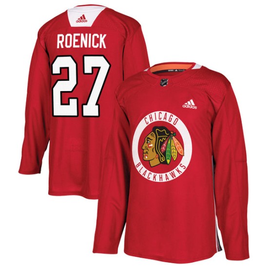 Youth Chicago Blackhawks Jeremy Roenick Adidas Authentic Home Practice Jersey - Red